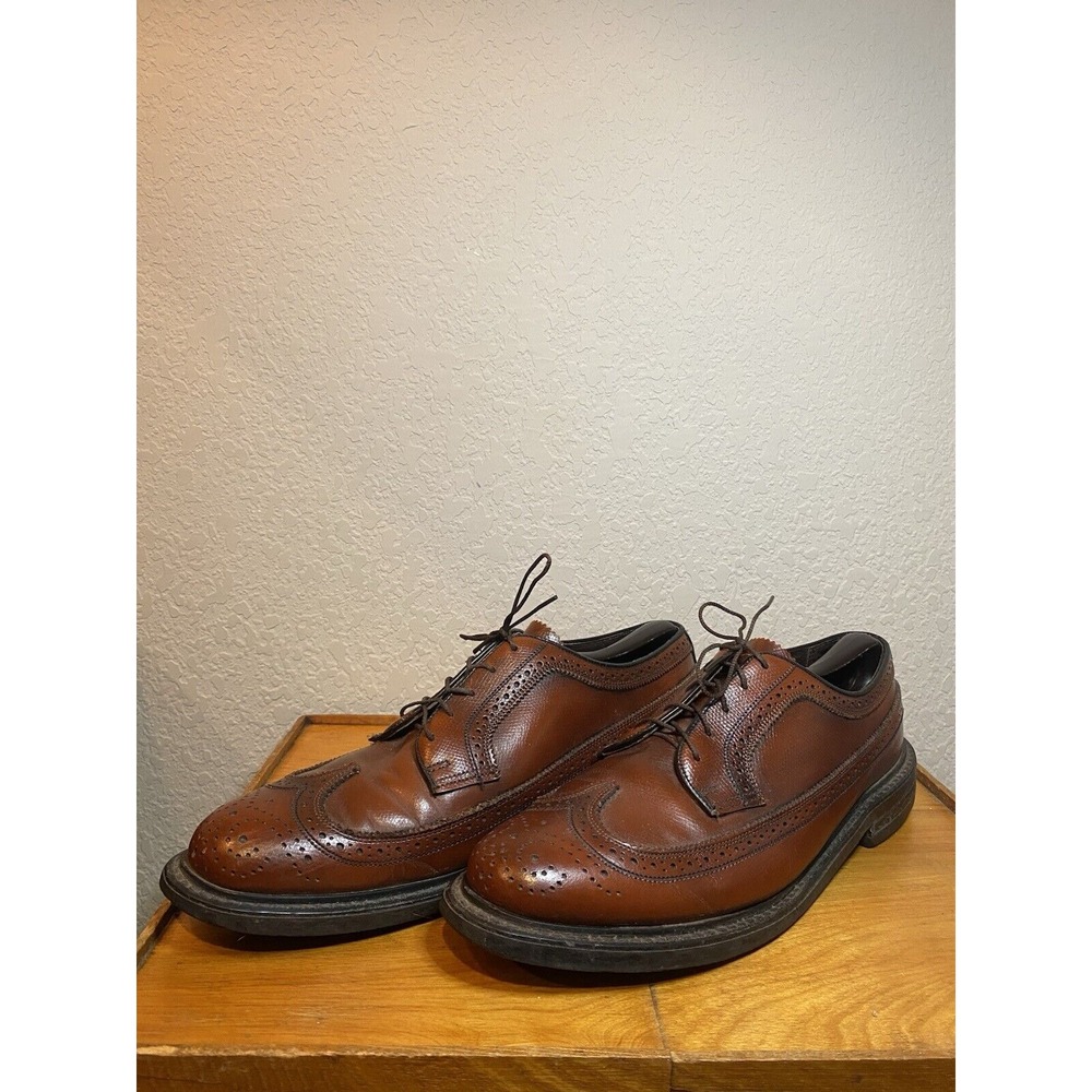 Vintage Wingtip Oxfords Biltrite Imperial Leather S Mcguire Men's Size 11